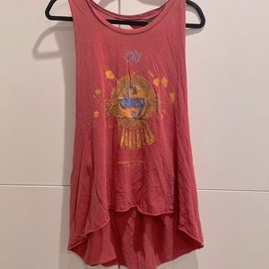 Obey Oversized Open Back Tee